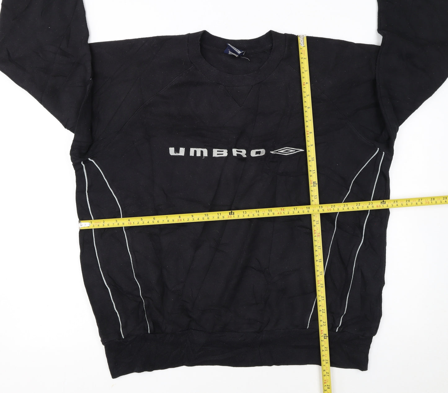 Umbro Men's Black XL Pullover Sweatshirt with Logo Sports Style
