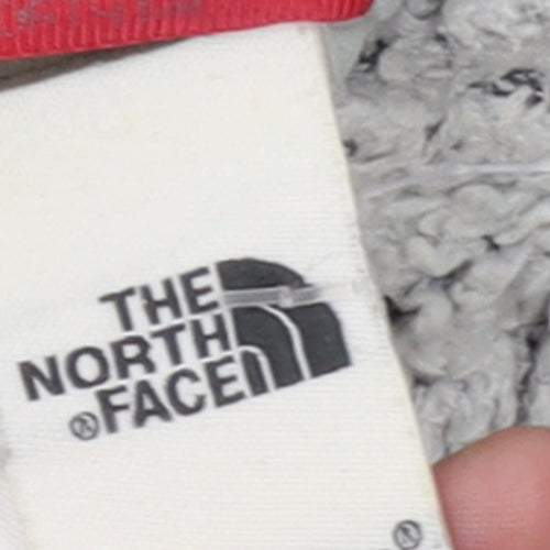 The North Face Womens Grey Full Zip Hooded Fleece Jacket M