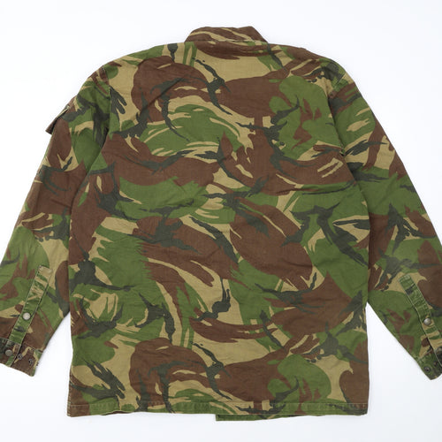 Marquardt + Schulz Men's Green Camouflage Military Jacket L Army Style