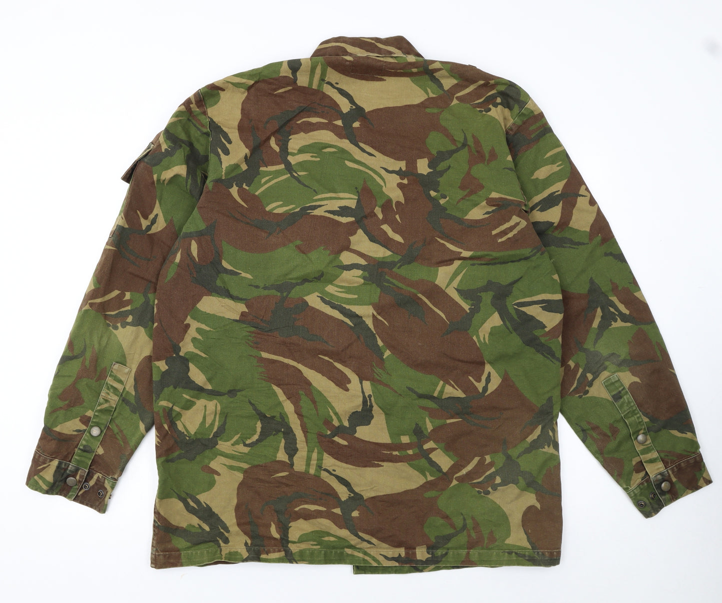 Marquardt + Schulz Men's Green Camouflage Military Jacket L Army Style