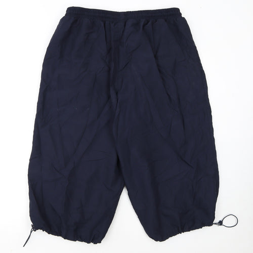 Umbro Men's Blue L Sweat Shorts Elastic Waist Sportswear