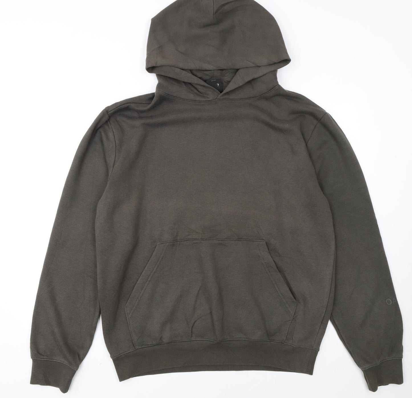 Oakley Men's Brown Pullover Hoodie M Regular Fit Cotton Blend