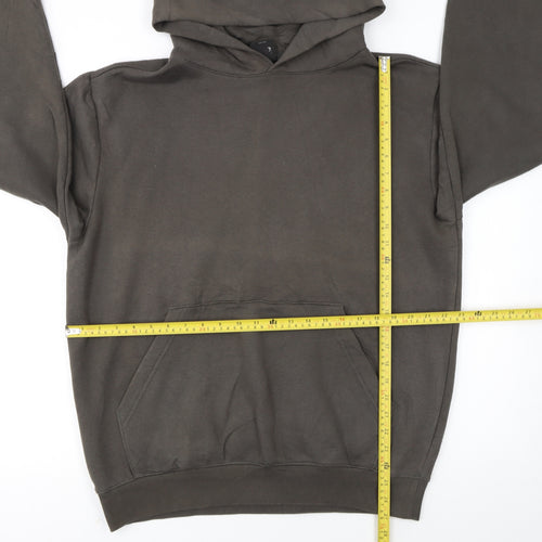 Oakley Men's Brown Pullover Hoodie M Regular Fit Cotton Blend