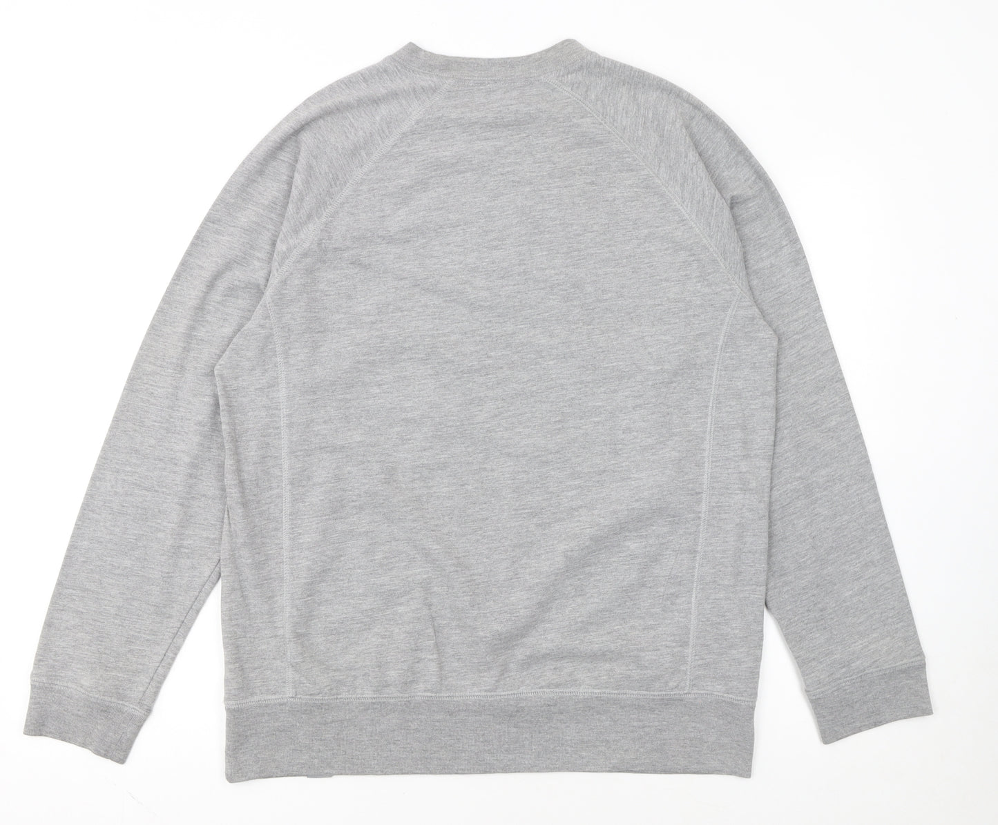 Carhartt Men's Grey Crew Neck Pullover Sweatshirt Size L