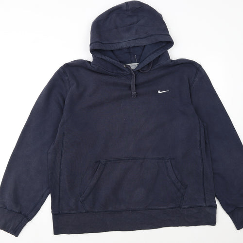 Nike Mens Blue XL Pullover Hoodie Fleece Sportswear Sweatshirt