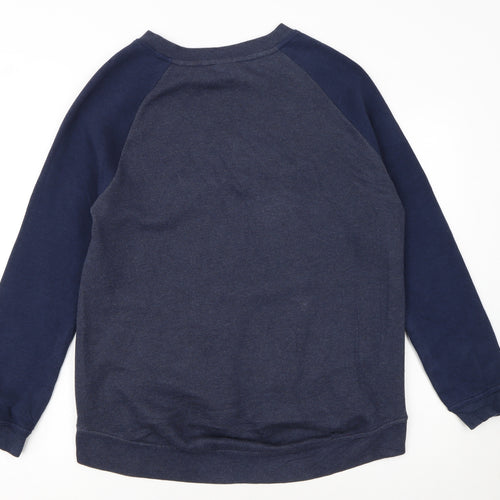 Nike Women’s Navy Blue Air Logo Pullover Sweatshirt Size M
