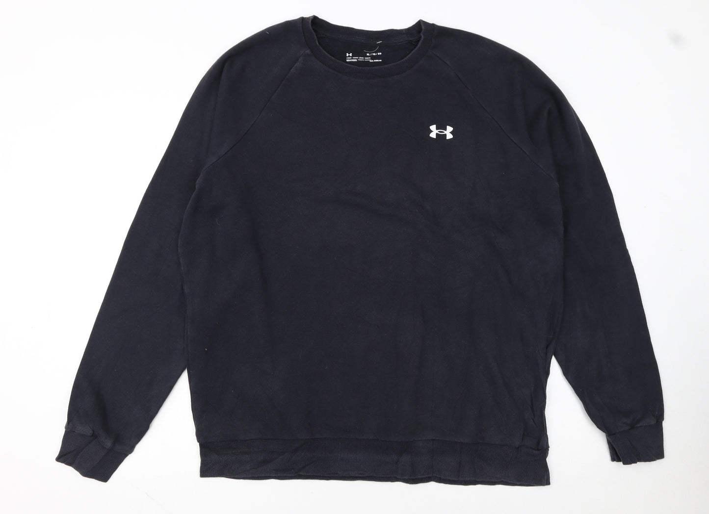 Under Armour Men Black XL Pullover Fleece Sweatshirt ColdGear