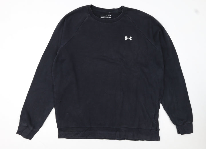 Under Armour Men Black XL Pullover Fleece Sweatshirt ColdGear