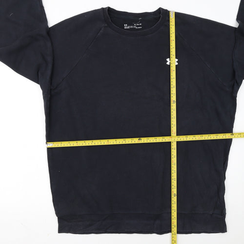 Under Armour Men Black XL Pullover Fleece Sweatshirt ColdGear
