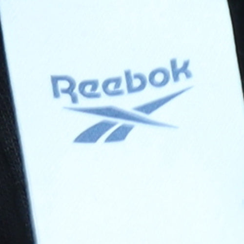 Reebok Men's Black Full Zip Hoodie M Sports Fleece Sweatshirt