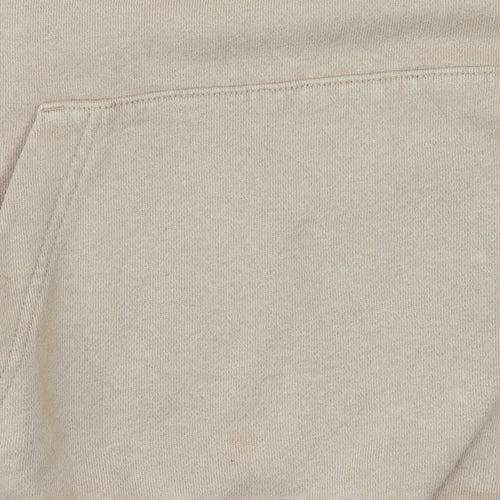 Nike Womens Beige Pullover Hoodie XL Cotton Standard Fit