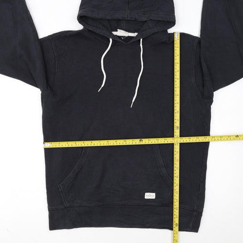 Quiksilver Women's Black Pullover Hoodie Medium Cotton Blend