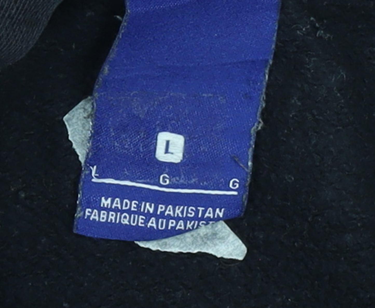 Nike Women Black Pullover Hoodie L Cotton Blend Casual Sweatshirt