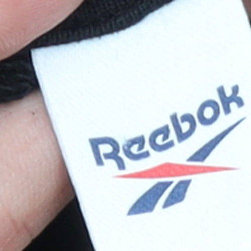 Reebok Mens Black M Pullover Hoodie LA HAINE Graphic Sports Style