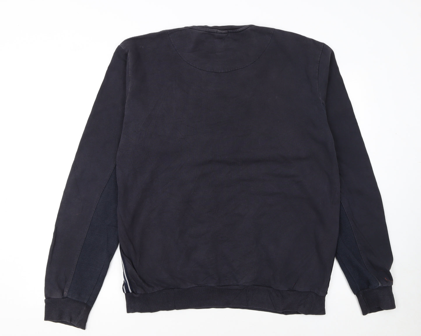 Hugo Boss Mens Black XL Crew Neck Pullover Sweatshirt Modern Fit