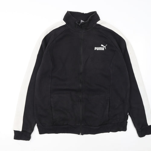Puma Men's Black 2XL Track Jacket Full Zip Sportswear