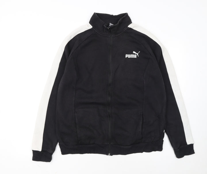 Puma Men's Black 2XL Track Jacket Full Zip Sportswear