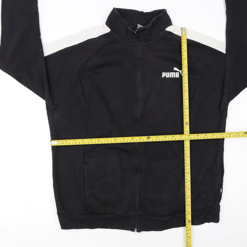Puma Men's Black 2XL Track Jacket Full Zip Sportswear