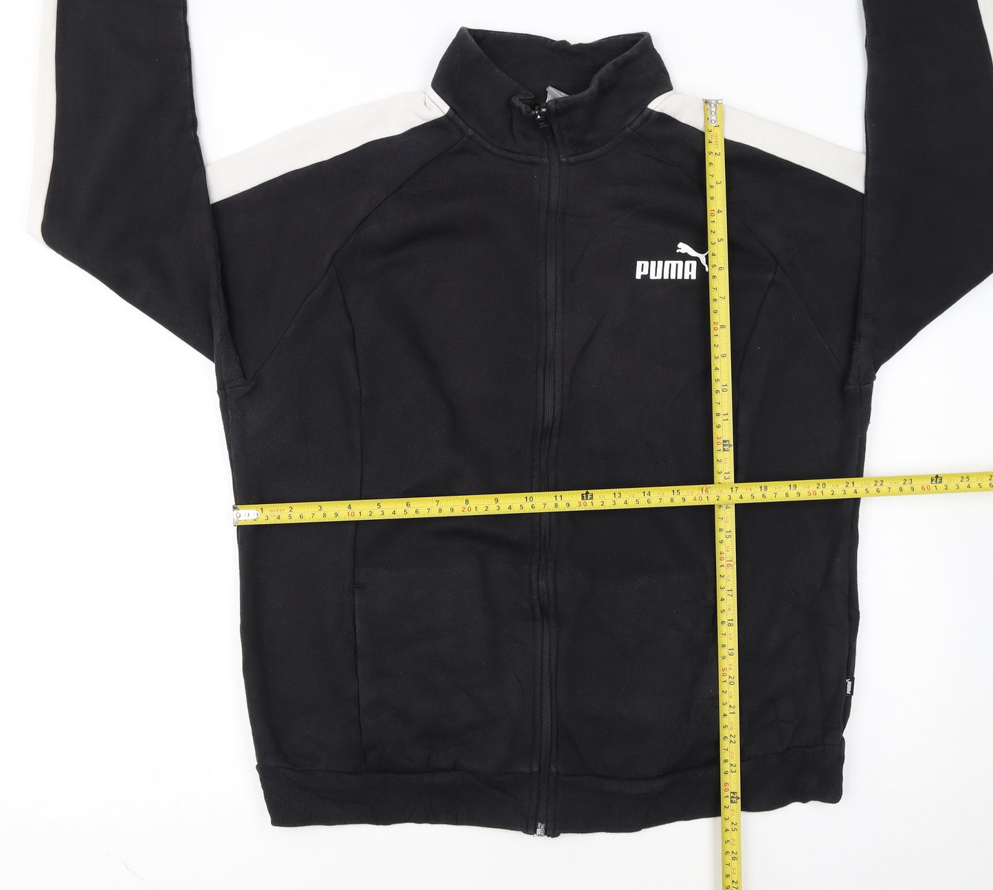 Puma Men's Black 2XL Track Jacket Full Zip Sportswear