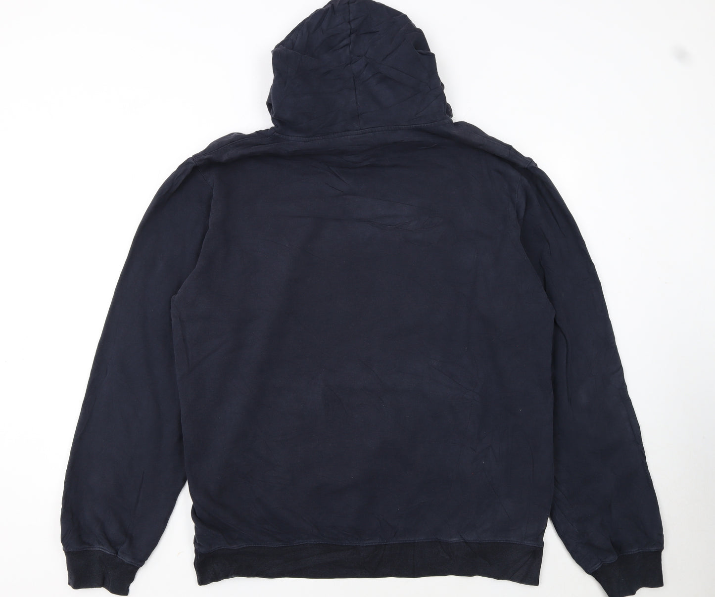 Champion Men’s Blue 2XL Pullover Hoodie Fleece Logo Sweatshirt