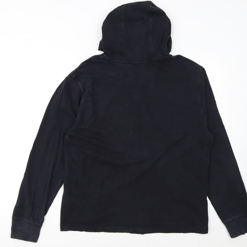 Nike Women’s Black Pullover Hoodie Medium 100% Cotton Logo Detail