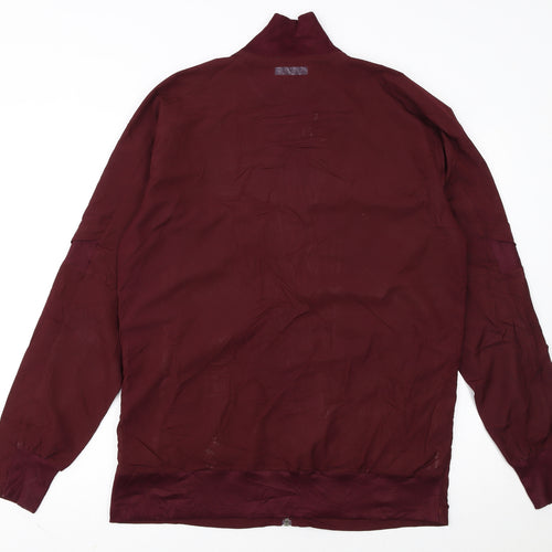 Adidas Men's Brown Aeroready Football Track Jacket Size M