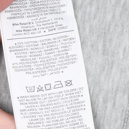 Nike Men's Grey 2XL Pullover Crew Neck Sweatshirt