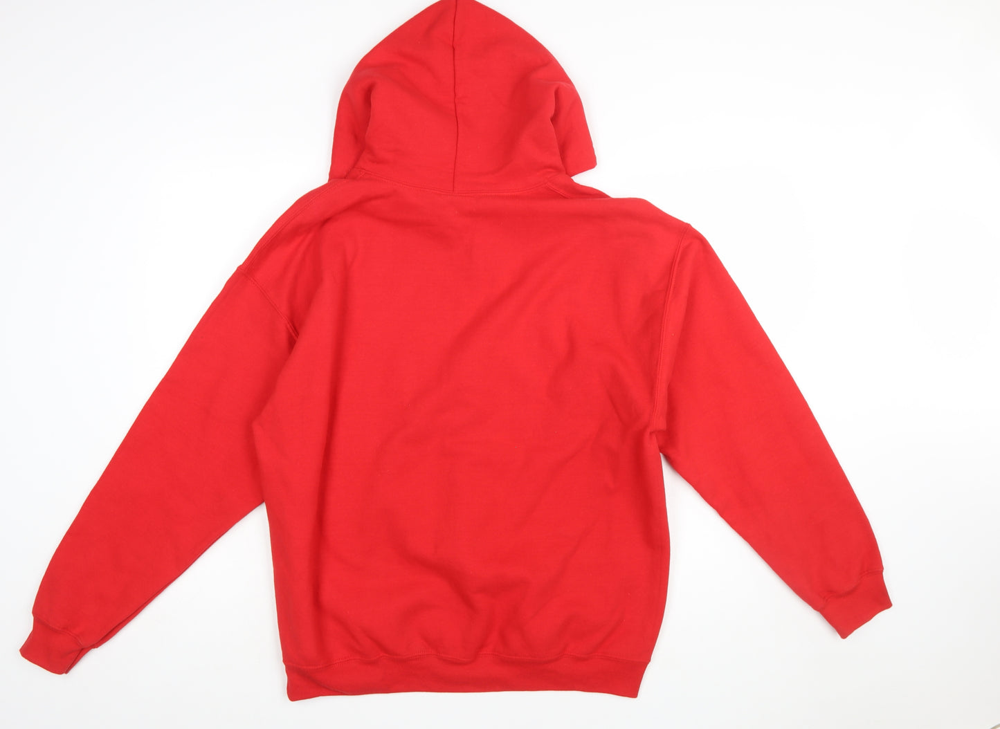 Gildan Men's Red Athletic Bilbao Pullover Hoodie L