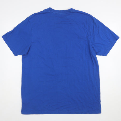 Jacamo Men's Blue LA City of Angels Cotton Graphic T-Shirt Size L