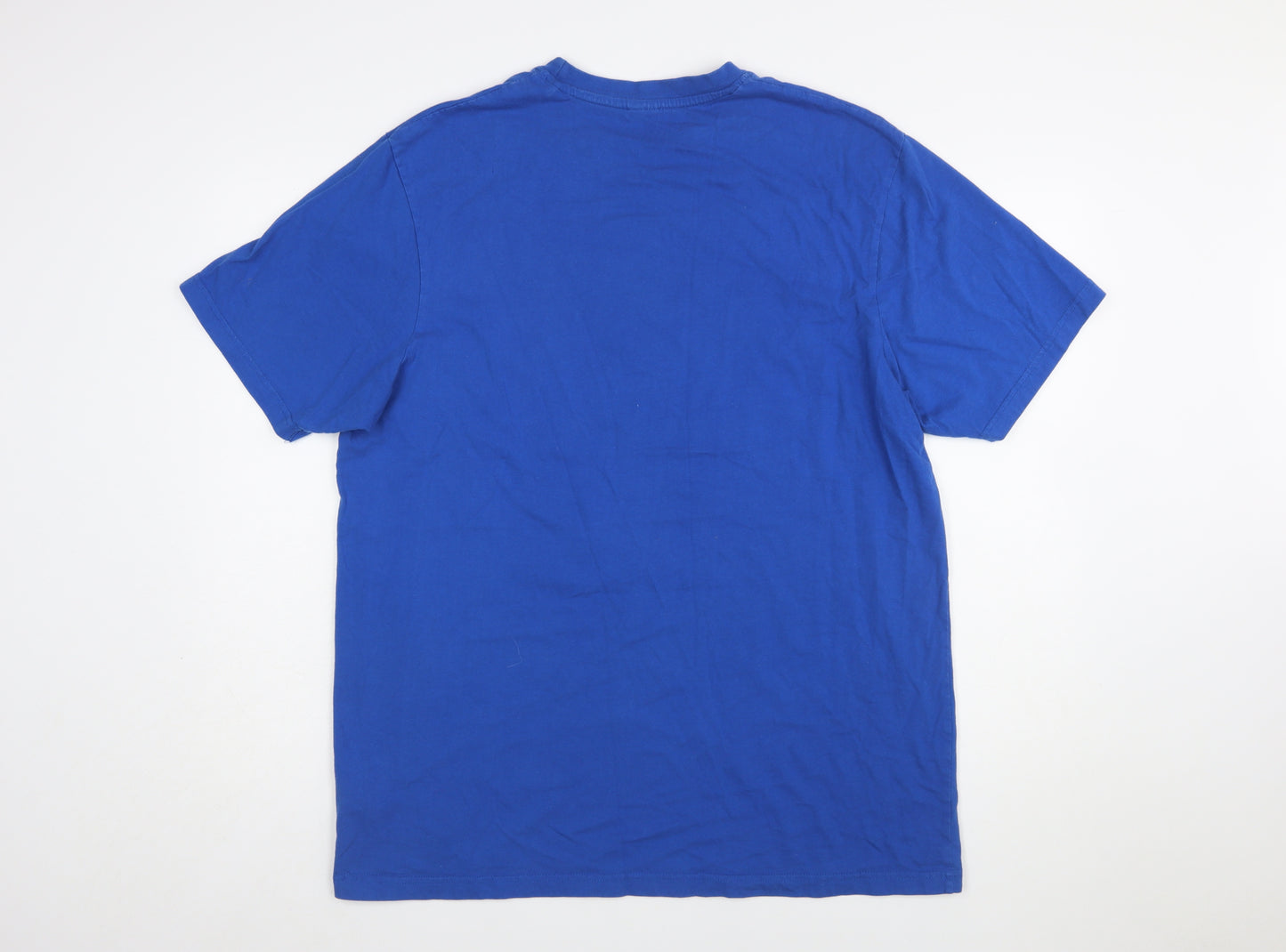 Jacamo Men's Blue LA City of Angels Cotton Graphic T-Shirt Size L