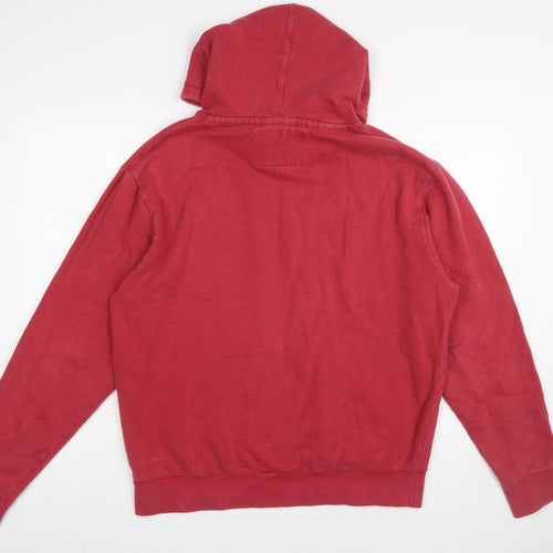 Manchester United Men's Red Pullover Hoodie L Graphic Sportswear