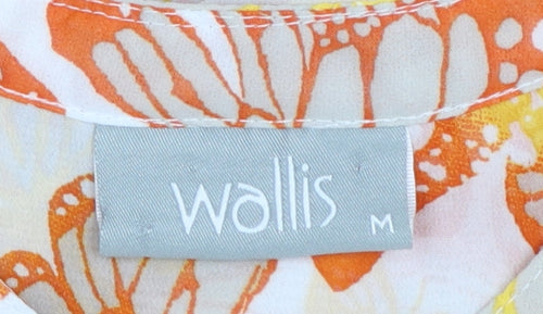 Wallis Womens Multicoloured Butterfly Sleeveless Tunic Blouse M