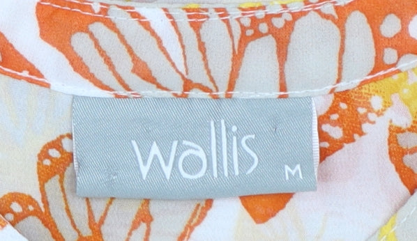 Wallis Womens Multicoloured Butterfly Sleeveless Tunic Blouse M