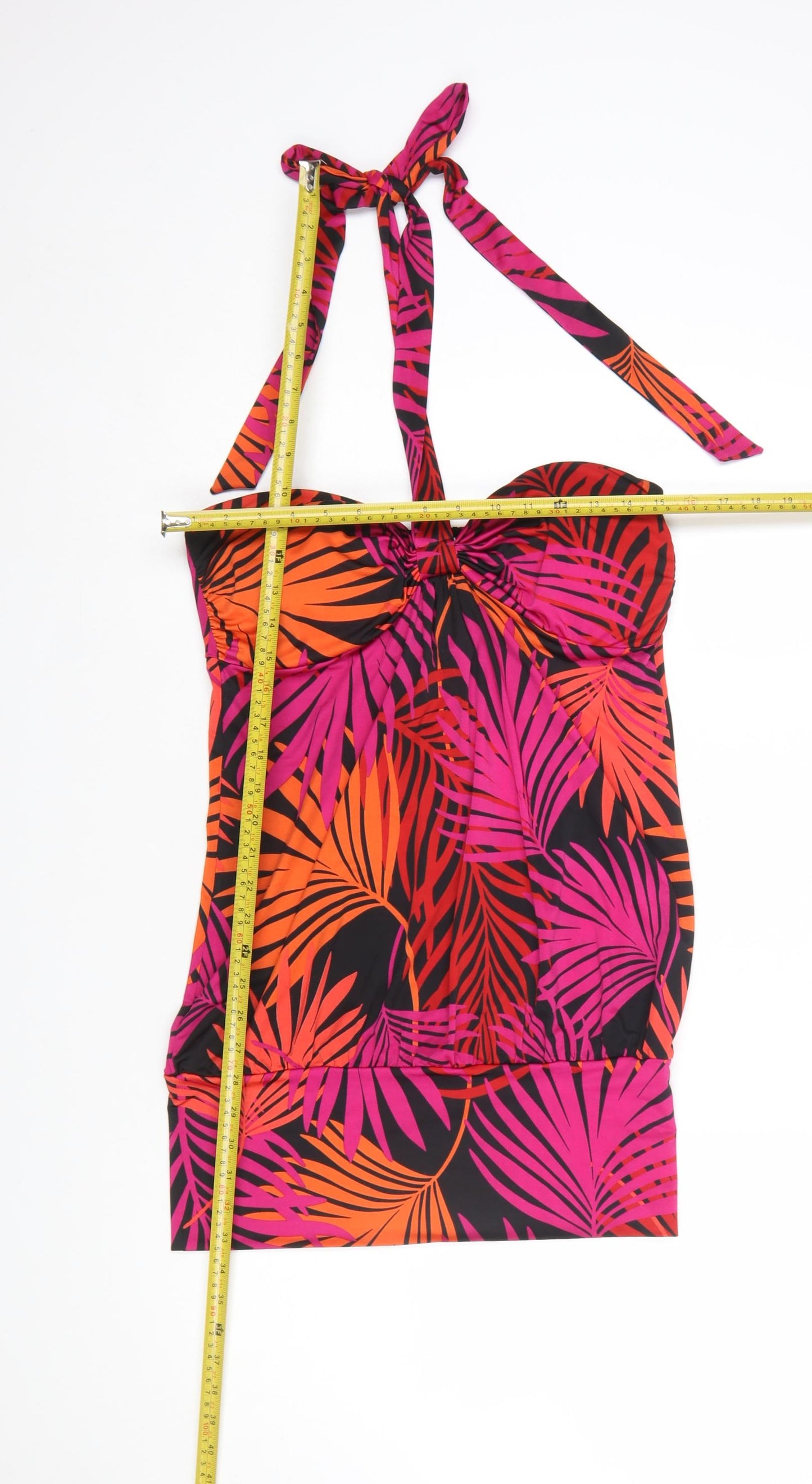 Tom Wolfe Women’s Multicoloured Halter Camisole Top Size 12