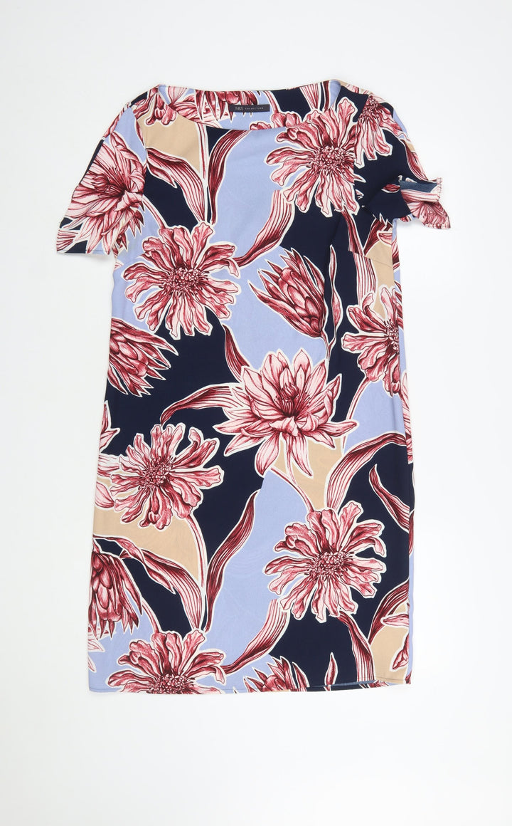 Marks and Spencer Women’s Multicoloured Floral Shift Dress Size 10