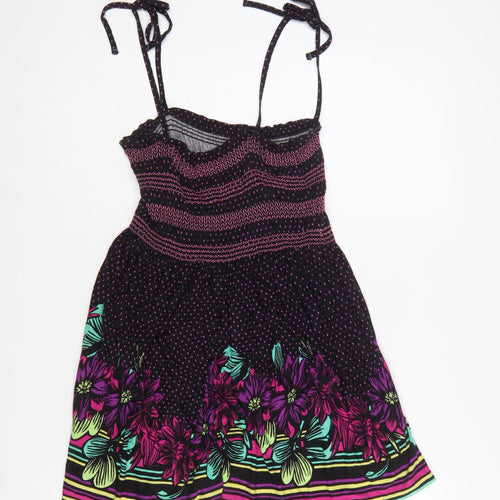 Oasis Women's Multicoloured Floral Viscose Camisole Top Size 10
