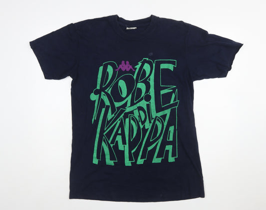 Robe di Kappa Men's Navy Graphic Print T-Shirt XL