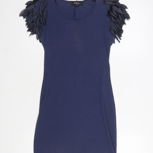 Rare Women’s Blue Short Bodycon Party Dress Size 10