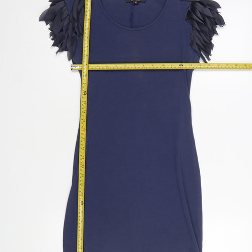 Rare Women’s Blue Short Bodycon Party Dress Size 10