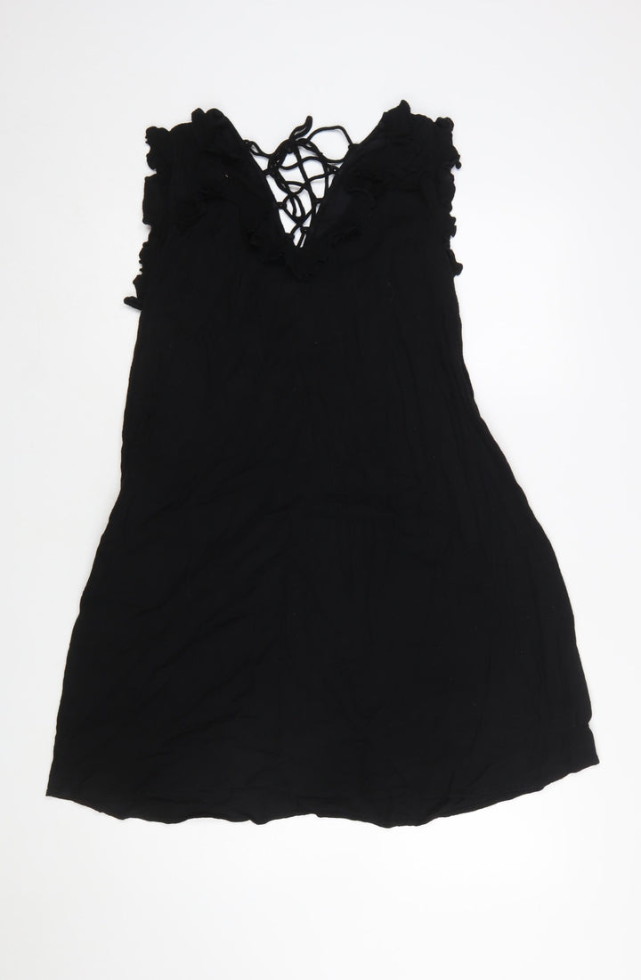 River Island Women’s Black Size 10 Sleeveless Mini Dress