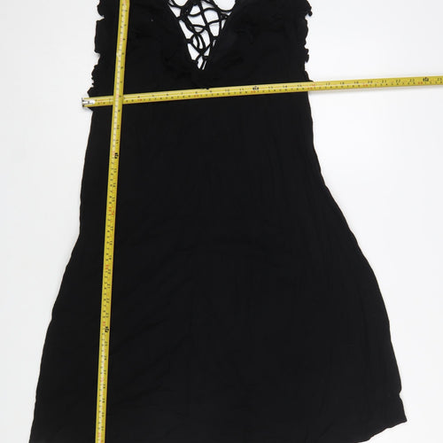 River Island Women’s Black Size 10 Sleeveless Mini Dress