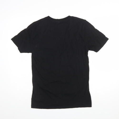 Jasper Cunningham Men's Black XS Graphic Crew Neck T-Shirt