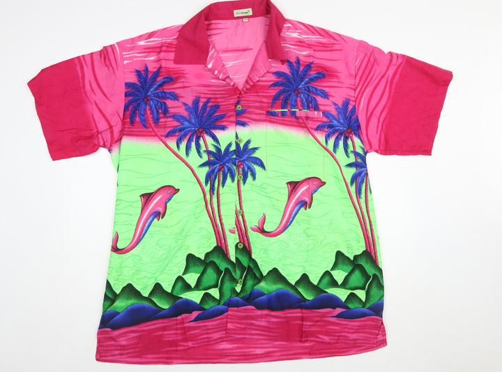 Don Amigo Men's Multicoloured 2XL Hawaiian Button-Up Shirt