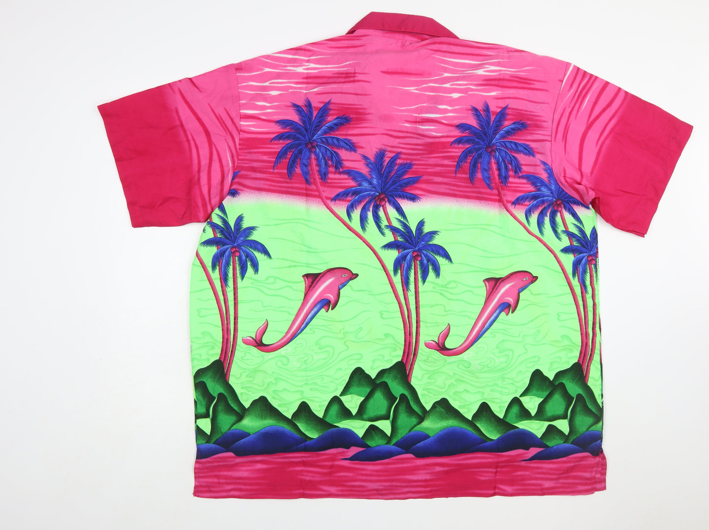 Don Amigo Men's Multicoloured 2XL Hawaiian Button-Up Shirt