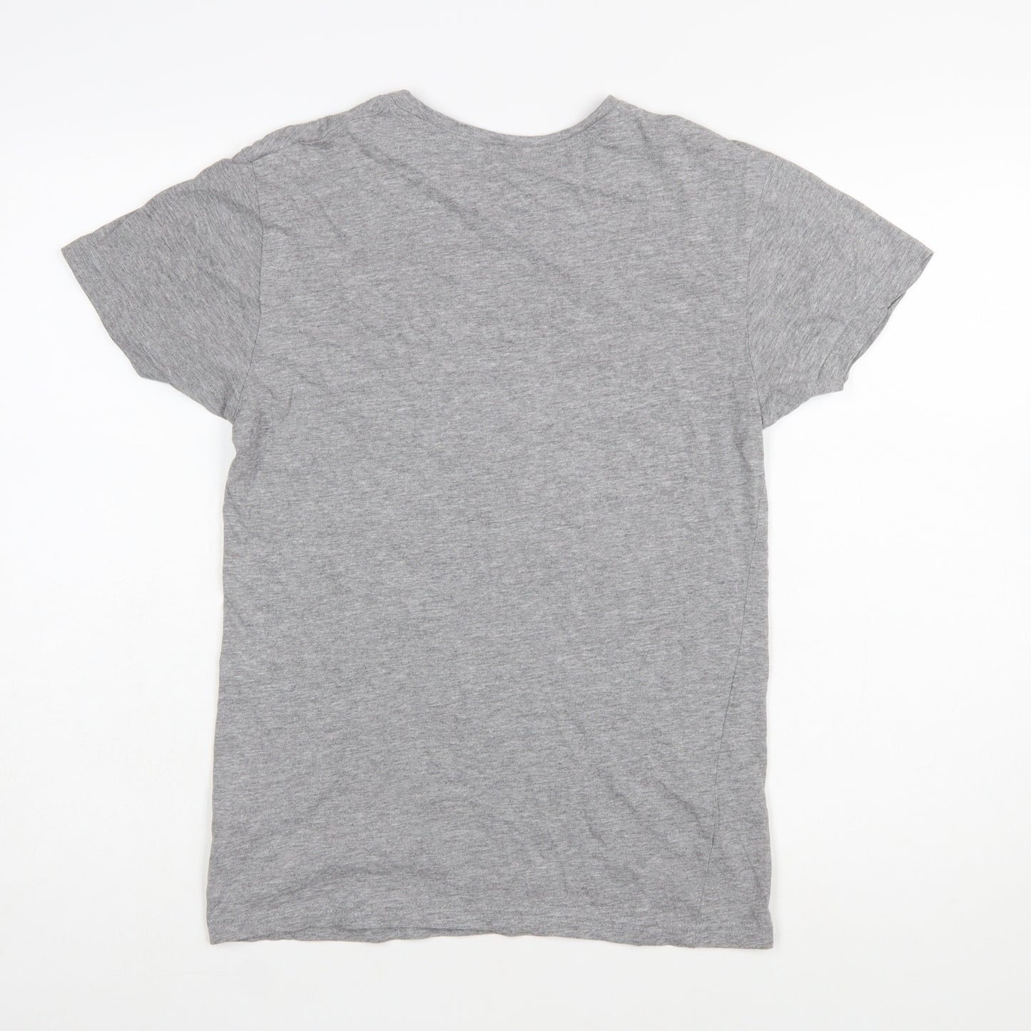 The Simpsons Women's Grey Short Sleeve Crew Neck T-Shirt Size S
