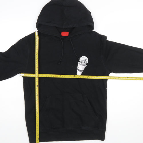 Five Guys Mens Black XS Pullover Hoodie Graphic Print