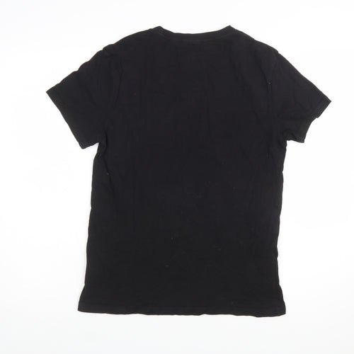 Cheap Monday Women's Black Graphic T-Shirt Size S