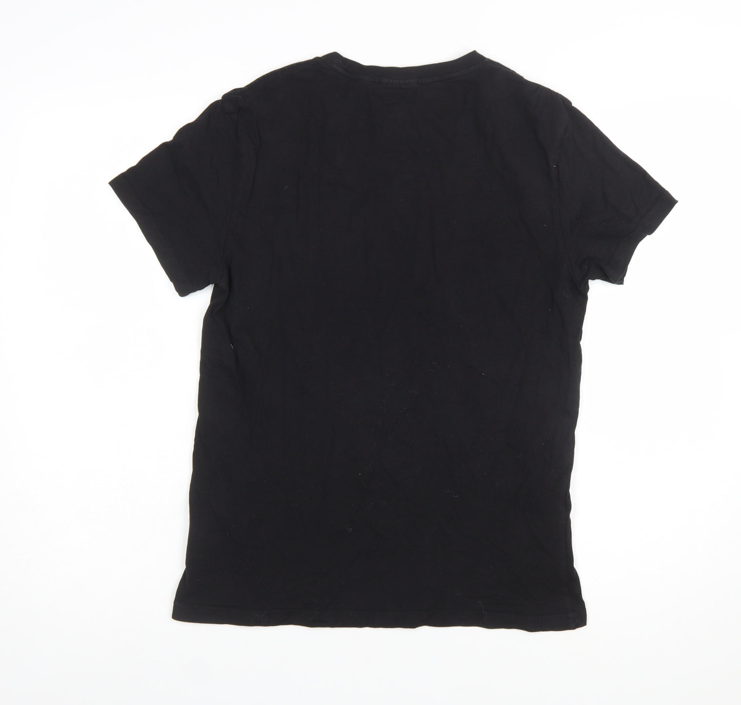 Cheap Monday Women's Black Graphic T-Shirt Size S