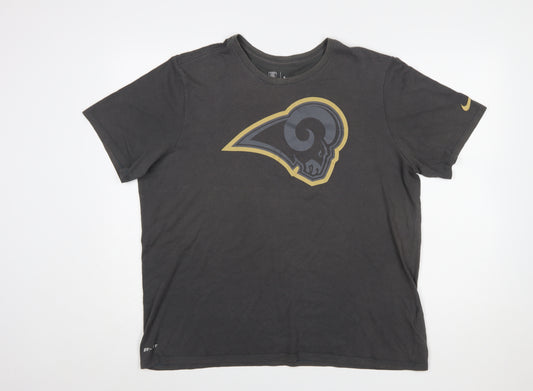 Nike Men's Black XL Dri-FIT Athletic Sports T-Shirt