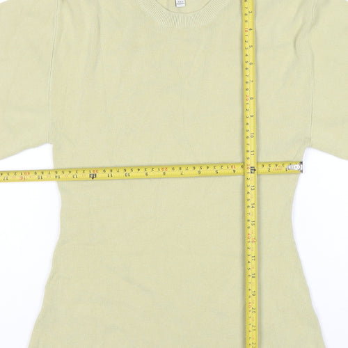 Marks and Spencer Women’s Beige Short Sleeve Knit T-Shirt Size S